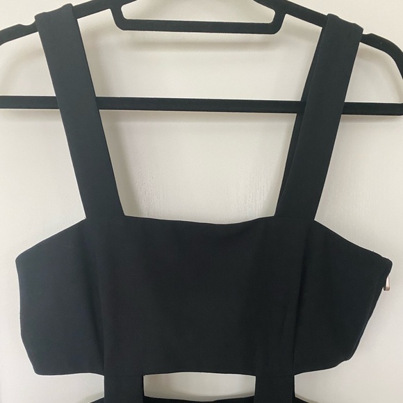 Cinq à Sept Black Midi Dress - Picture 5 of 15